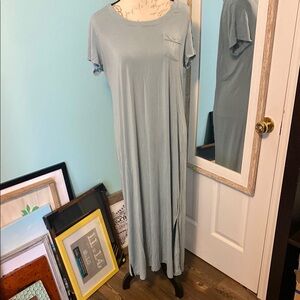 Soma brand super soft nightgown women’s size large, short sleeve long length